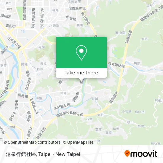 湯泉行館社區 map