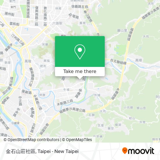 金石山莊社區地圖