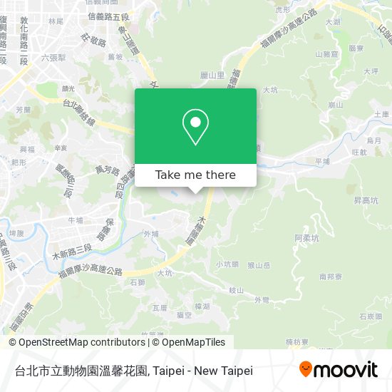 台北市立動物園溫馨花園 map
