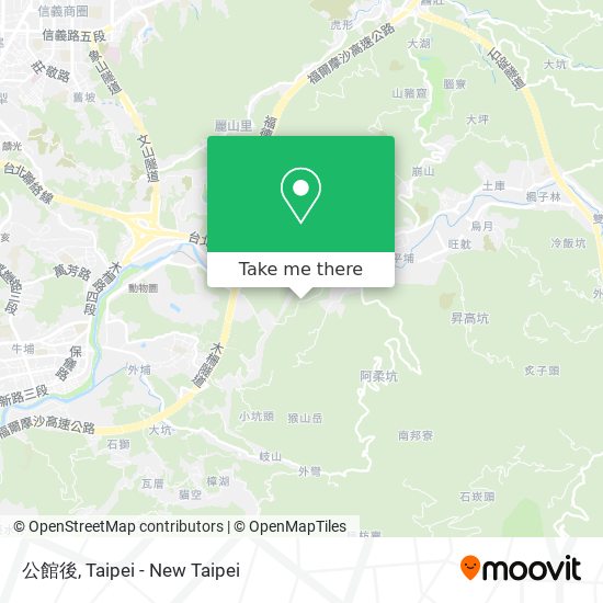 公館後 map