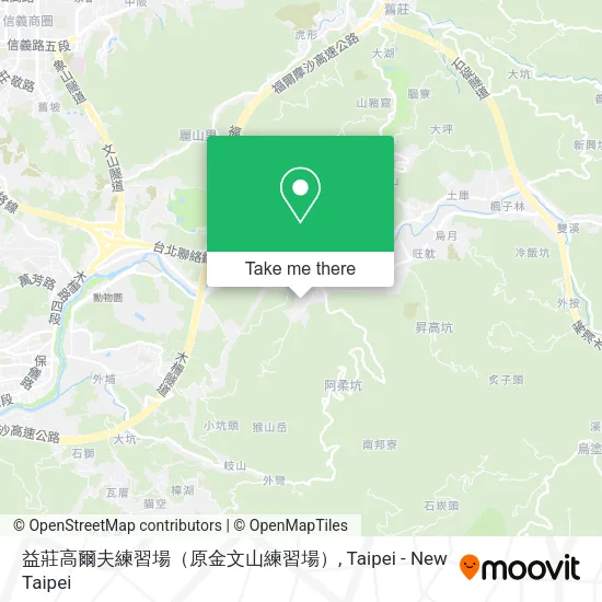 益莊高爾夫練習場（原金文山練習場）地圖