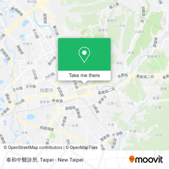 泰和中醫診所地圖