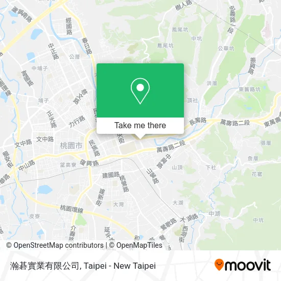 瀚碁實業有限公司地圖