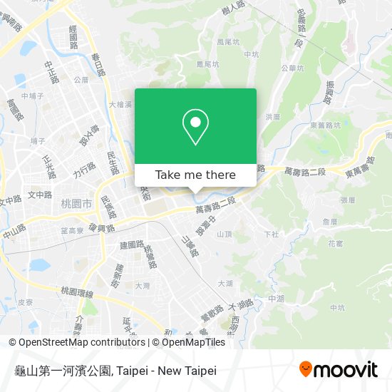龜山第一河濱公園 map