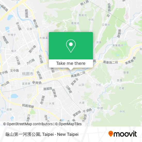 龜山第一河濱公園 map