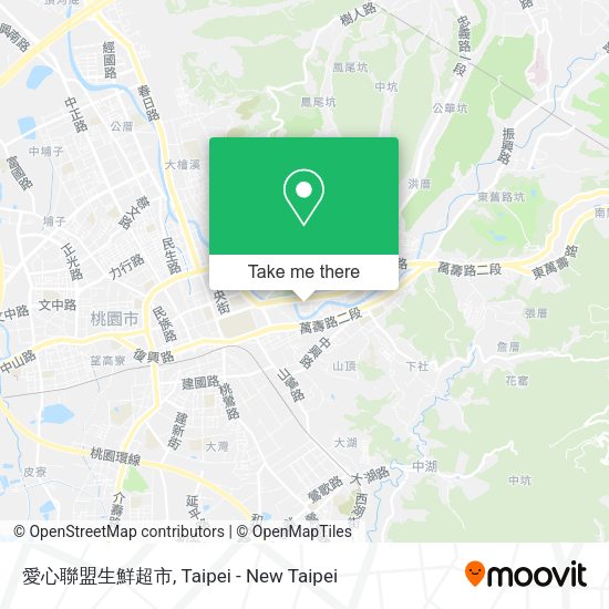 愛心聯盟生鮮超市地圖