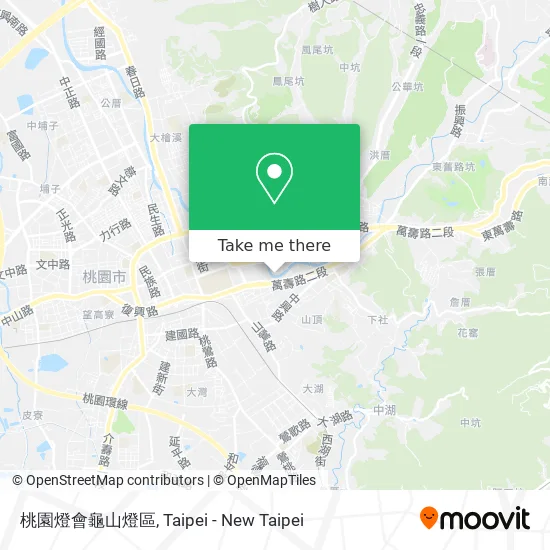 桃園燈會龜山燈區 map