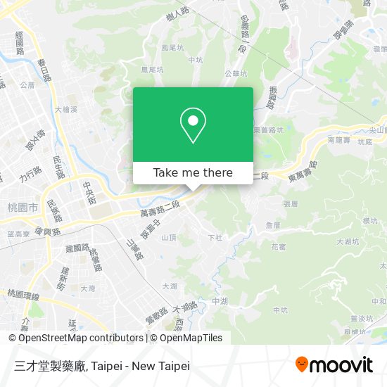 三才堂製藥廠地圖