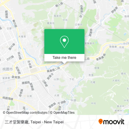 三才堂製藥廠地圖