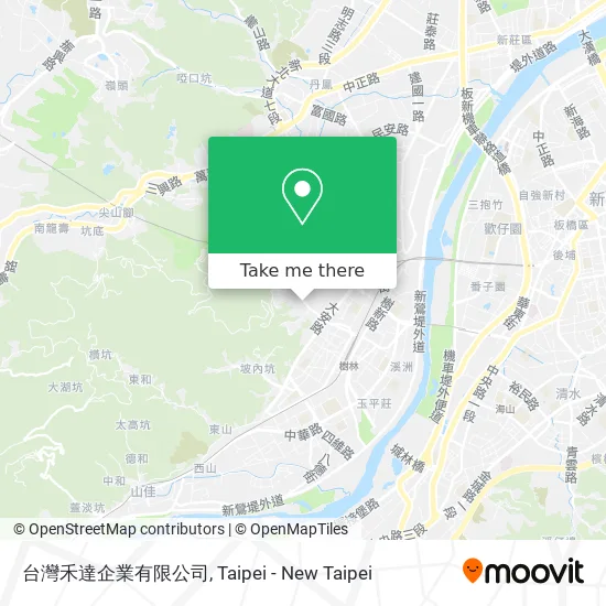 台灣禾達企業有限公司地圖