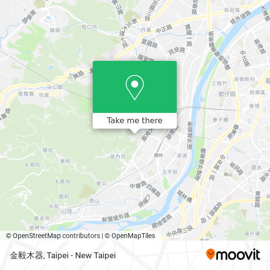 金毅木器 map