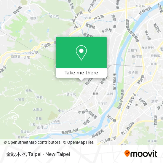 金毅木器 map