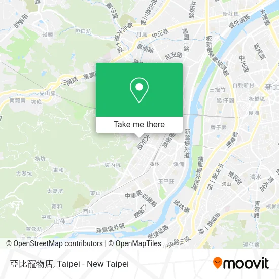 亞比寵物店地圖