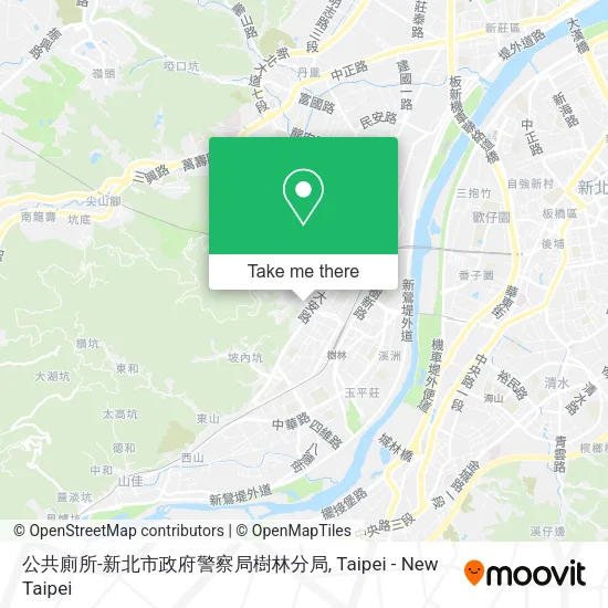 公共廁所-新北市政府警察局樹林分局地圖