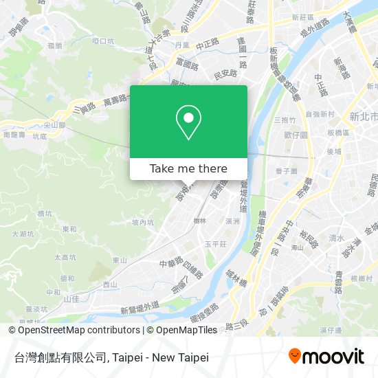 台灣創點有限公司 map