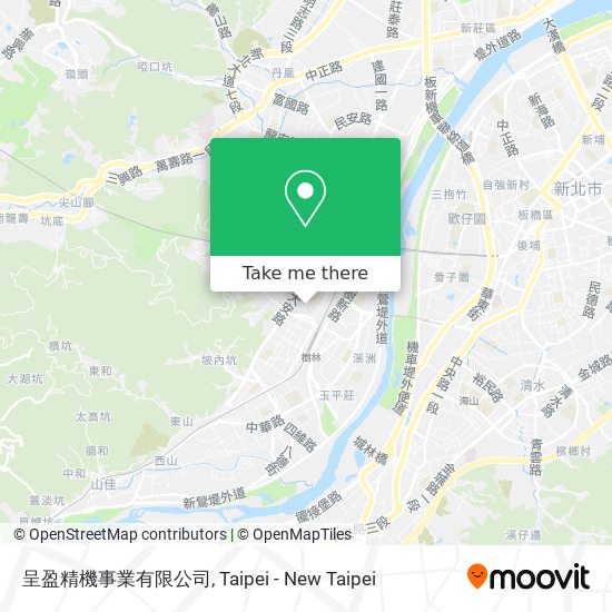 呈盈精機事業有限公司地圖