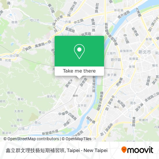 鑫立群文理技藝短期補習班地圖