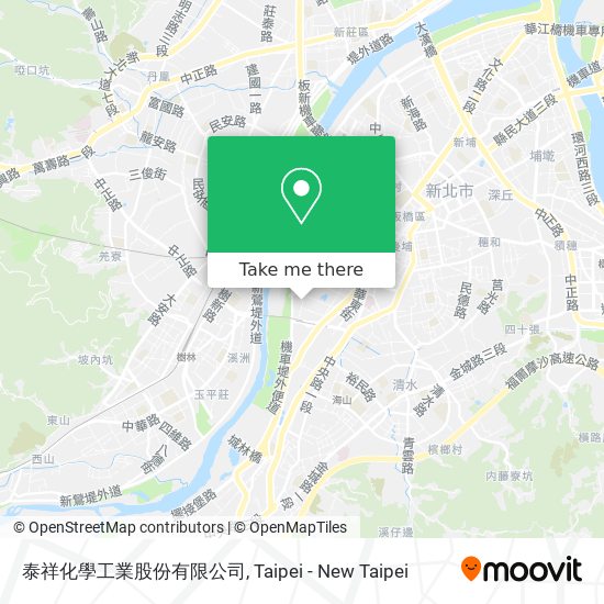 泰祥化學工業股份有限公司 map