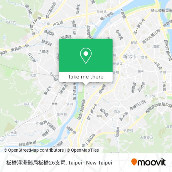 板橋浮洲郵局板橋26支局 map