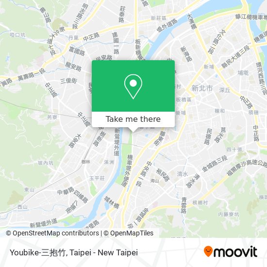 Youbike-三抱竹 map