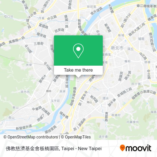 佛教慈濟基金會板橋園區 map
