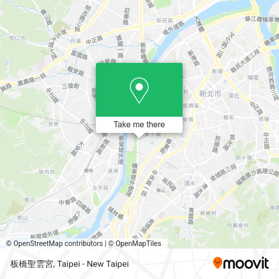 板橋聖雲宮 map