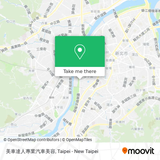 美車達人專業汽車美容 map