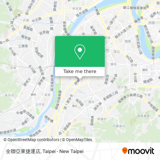 全聯亞東捷運店 map