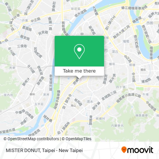 MISTER DONUT map