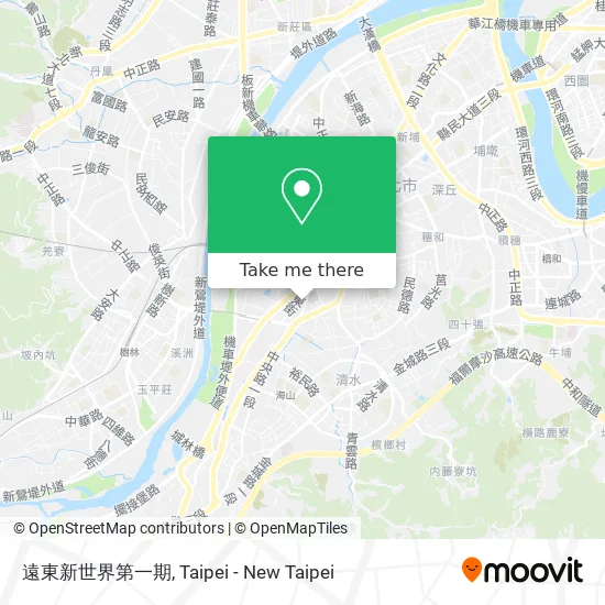 遠東新世界第一期 map