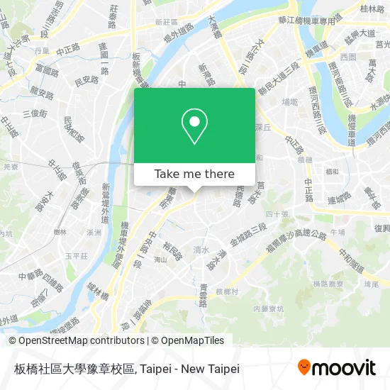 板橋社區大學豫章校區 map