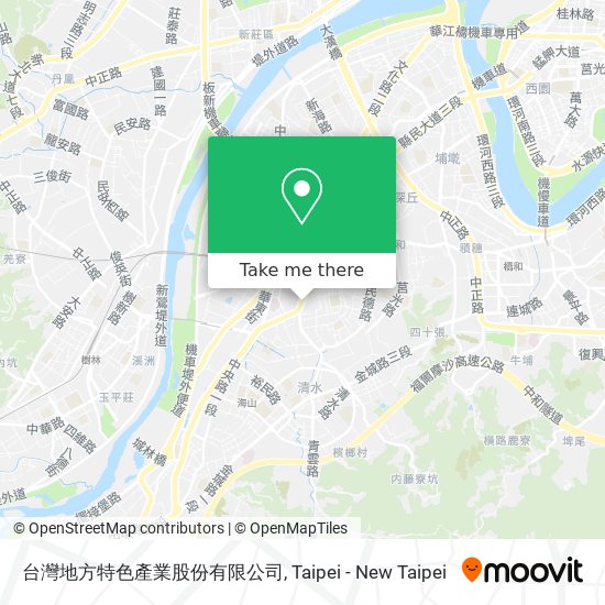 台灣地方特色產業股份有限公司 map