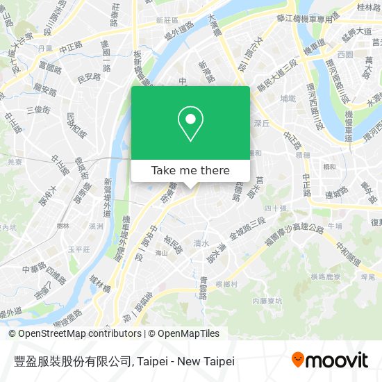 豐盈服裝股份有限公司 map