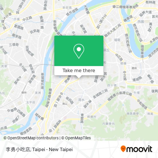 李勇小吃店 map