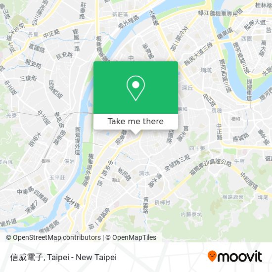 信威電子 map