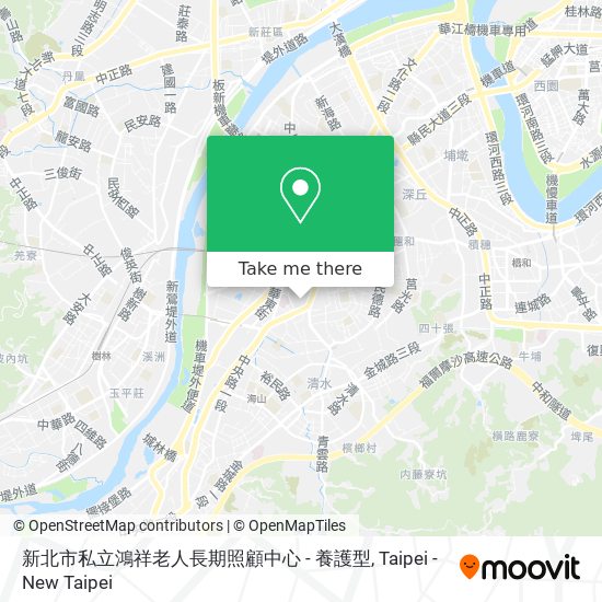 新北市私立鴻祥老人長期照顧中心 - 養護型 map