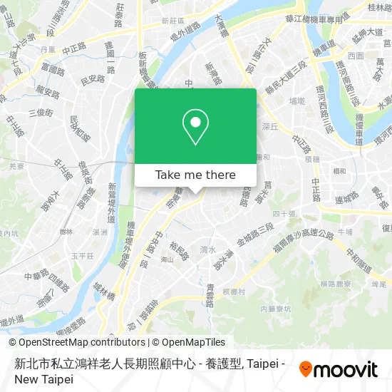 新北市私立鴻祥老人長期照顧中心 - 養護型 map