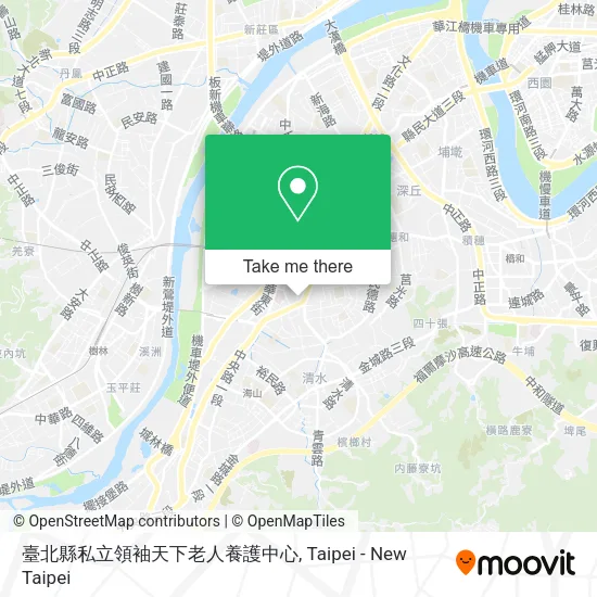 臺北縣私立領袖天下老人養護中心地圖