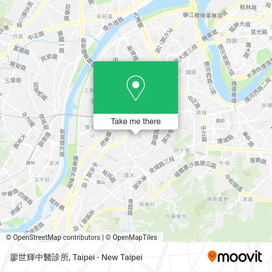 廖世輝中醫診所地圖