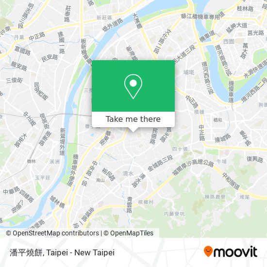 潘平燒餅 map