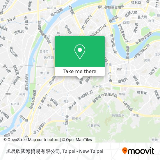 旭晟欣國際貿易有限公司 map