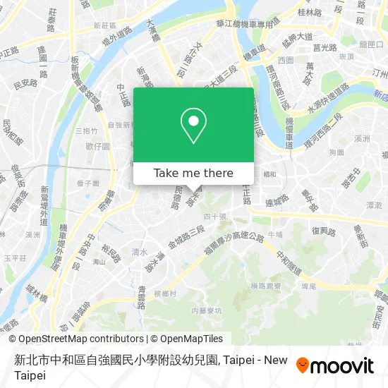 新北市中和區自強國民小學附設幼兒園 map