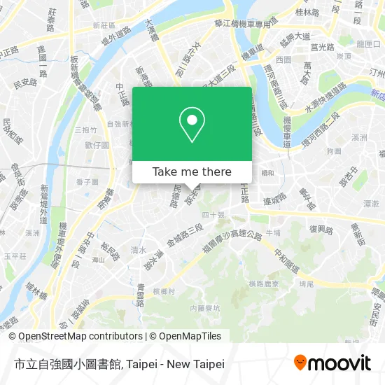 市立自強國小圖書館地圖