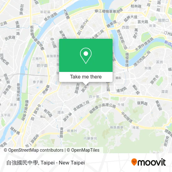 自強國民中學 map
