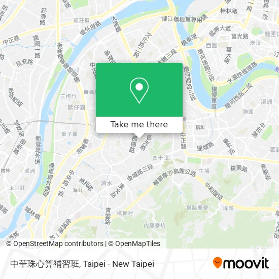 中華珠心算補習班 map