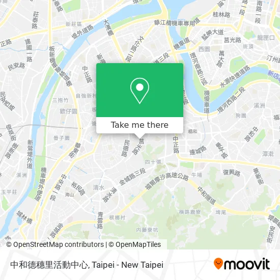 中和德穗里活動中心 map