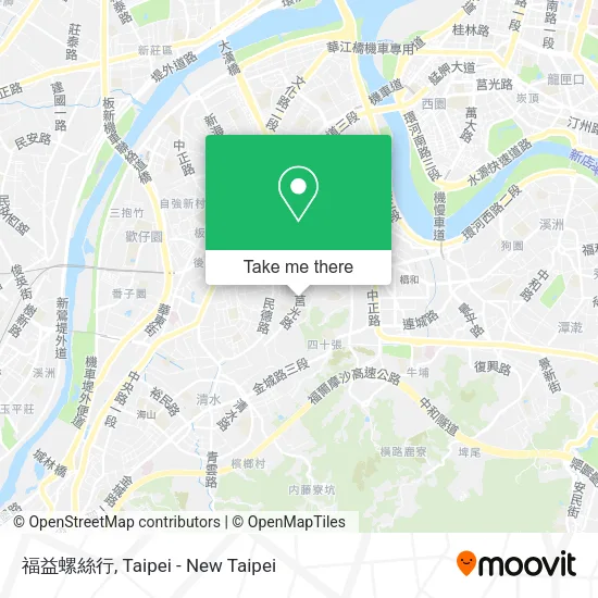 福益螺絲行地圖
