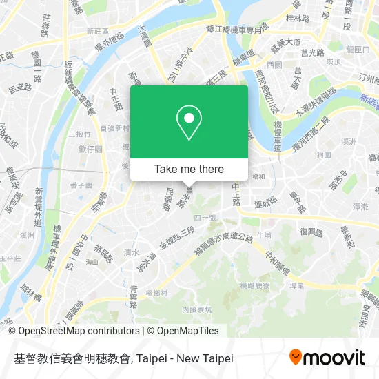 基督教信義會明穗教會地圖