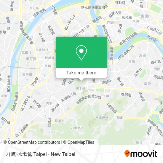 群鷹羽球場地圖