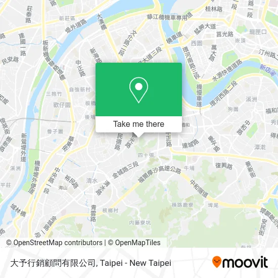 大予行銷顧問有限公司地圖